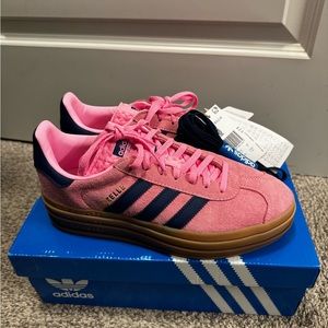 Adidas Gazelle Bold Pink Size 8